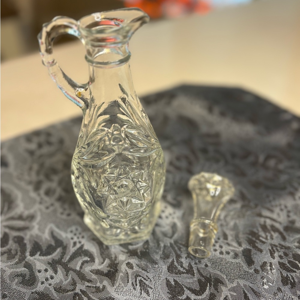 Vintage Anchor Star of David Vinegar Oil Cruet - Picture 3 of 7